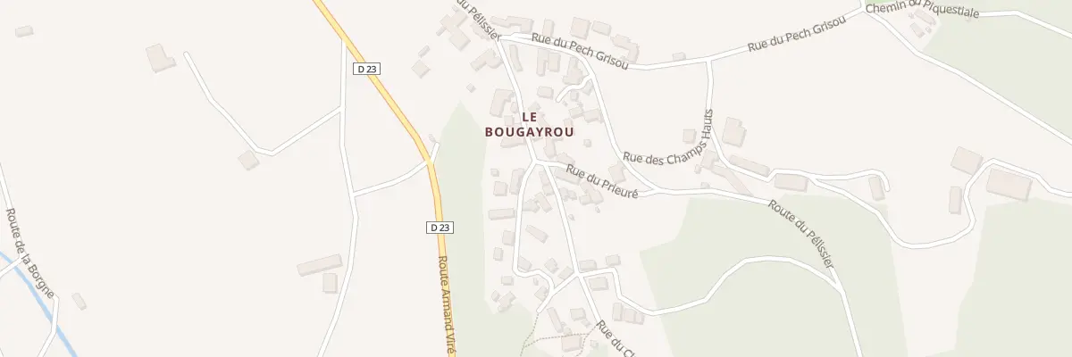 Plan du 5122 Le Bougayrou à Lacave