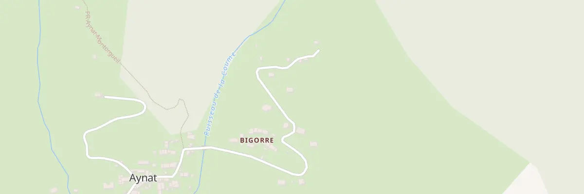 Plan du 5013F Bigorre à Bédeilhac-et-Aynat