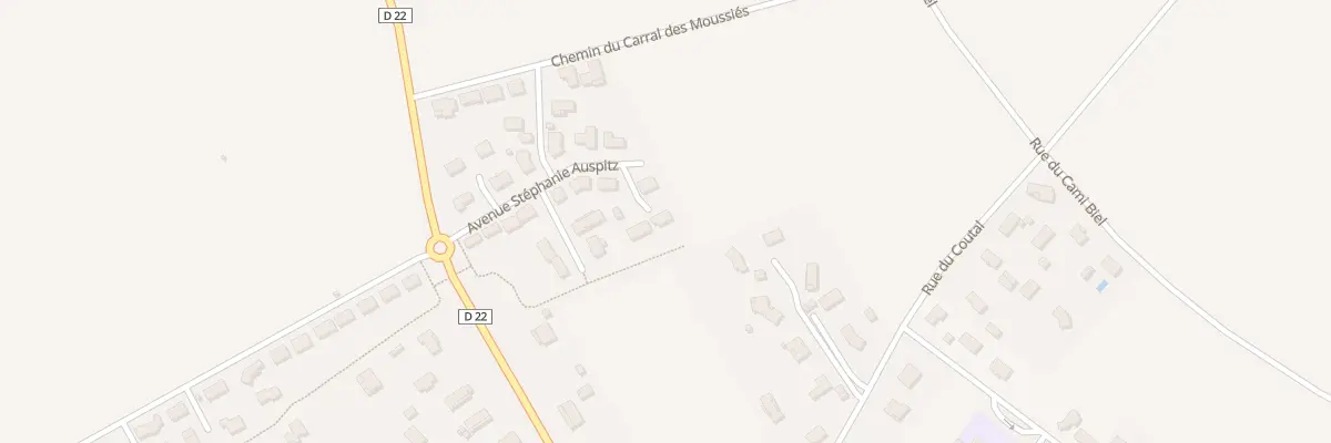 Plan du 18 Av Stéphanie Auspitz à Mirepoix-sur-Tarn