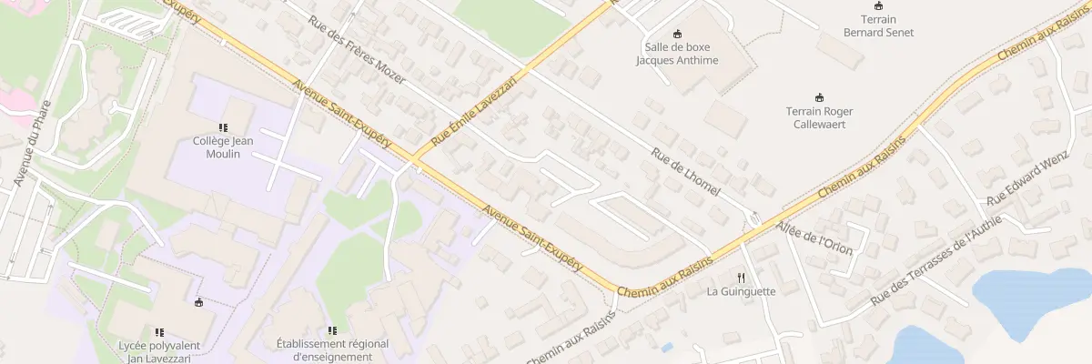 Plan du 93 Av Saint Exupéry à Berck