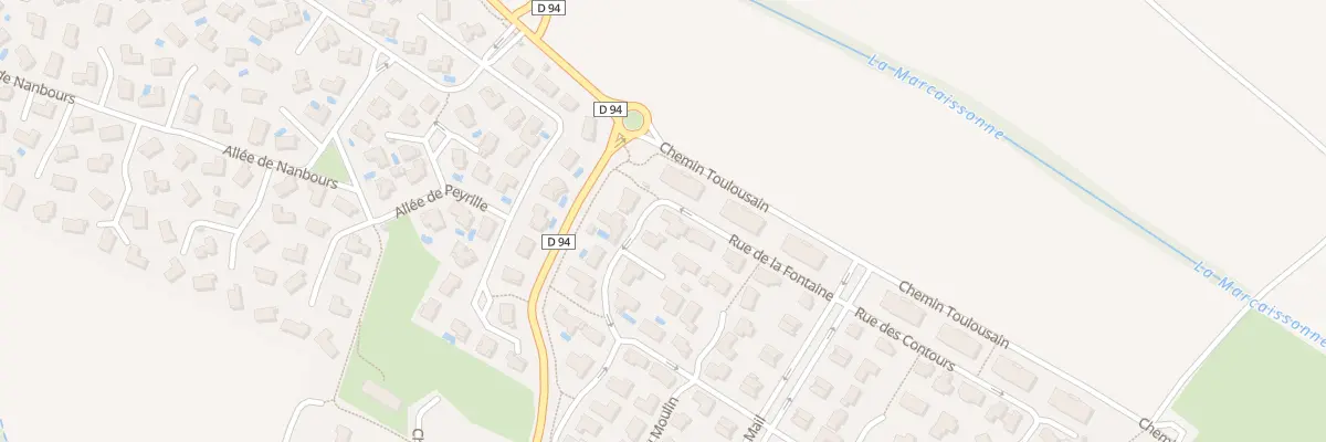 Plan du 8 Rue de la Fontaine à Auzielle
