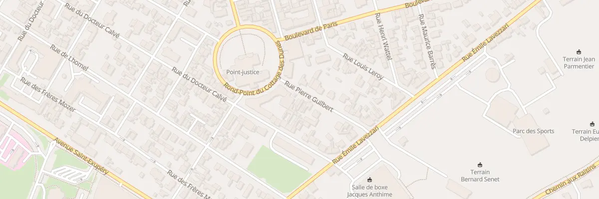 Plan du 6A Rue Pierre Guilbert à Berck