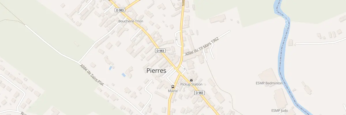 Plan du 4 Rue Albert Gautier à Pierres
