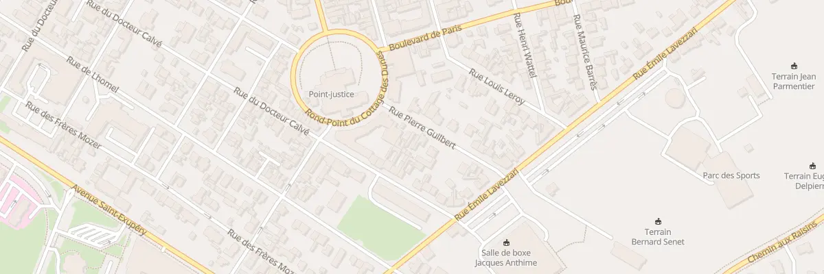 Plan du 8B Rue Pierre Guilbert à Berck