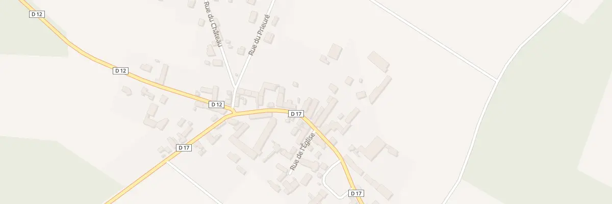 Plan du 13 Rue du Pavillon aux Villages Vovéens