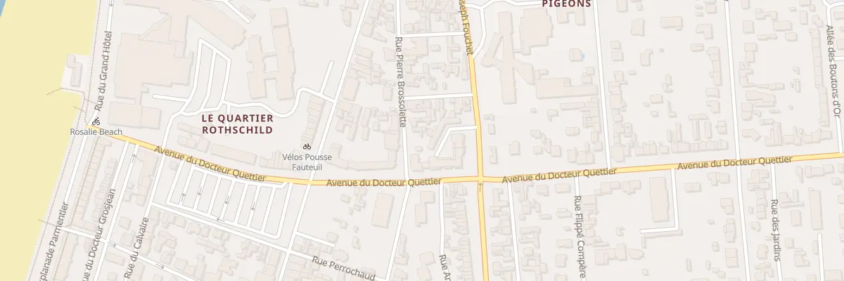 Plan du 28 Rue Pierre Brossolette à Berck