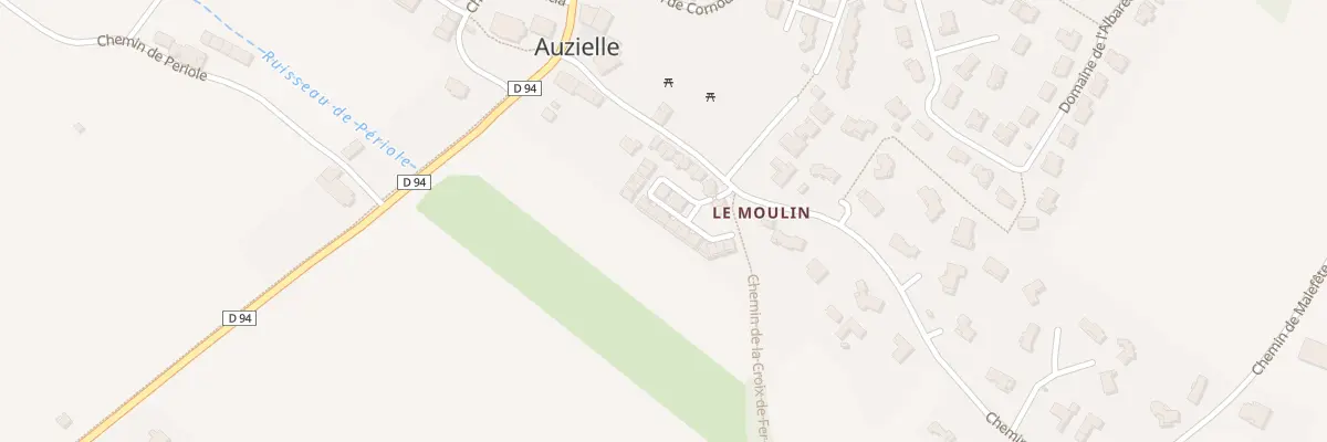 Plan du 6B Che du Caoulet à Auzielle
