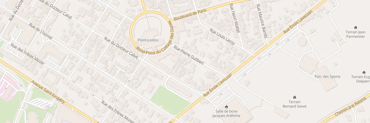 Plan du 8 Rue Pierre Guilbert à Berck