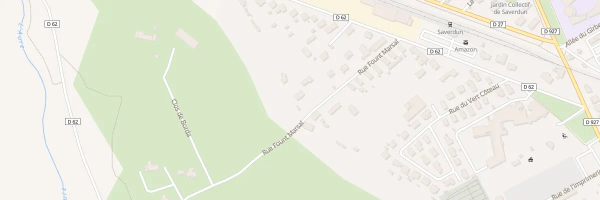 Plan du 11 Rue Fount Marcal à Saverdun