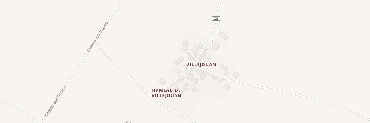 Plan du 6 Villejouan à Cravant
