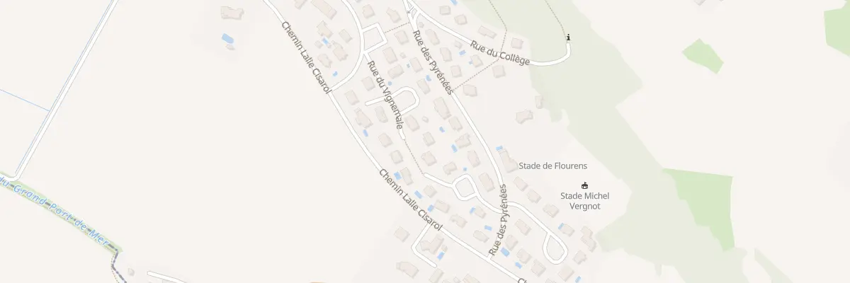 Plan du 13 Rue du Vignemale à Flourens