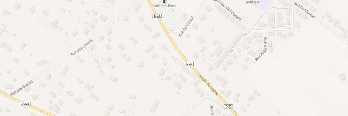 Plan du 200 Rte de Layrac à Mirepoix-sur-Tarn