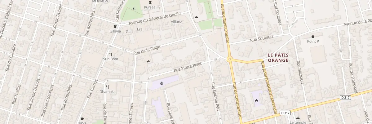 Plan du 41 Rue Pierre Rivet à Berck
