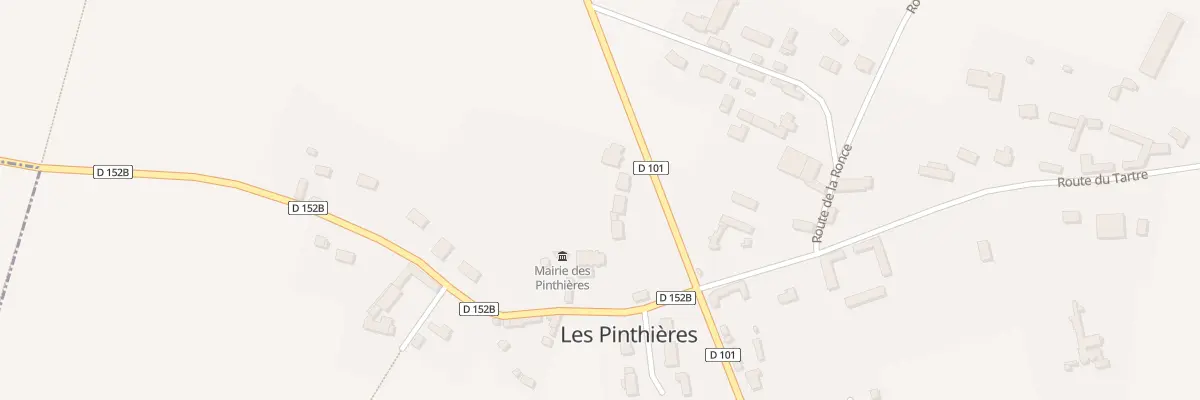 Plan du 1B Rte de Houdan aux Pinthières