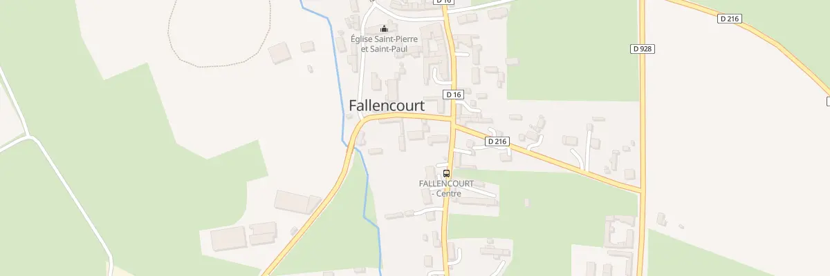Plan du 5077 Rte de Puchervin à Fallencourt