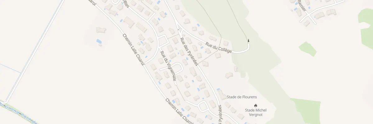Plan du 7 Rue du Vignemale à Flourens