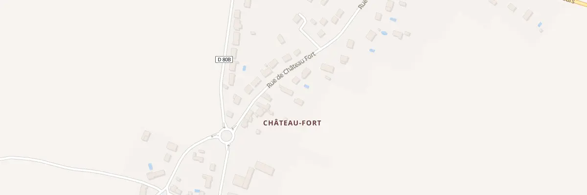 Plan du 32 Rue du Chateau Fort à Niherne