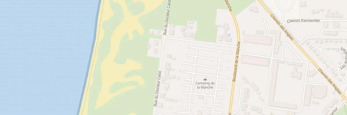 Plan du 134 Rue du Doc Calot à Berck