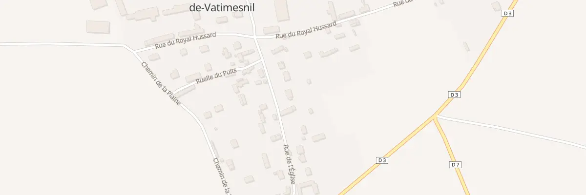 Plan du 6 Rue de l’Eglise à Sainte-Marie-de-Vatimesnil