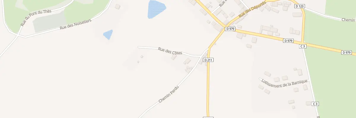 Plan du 3 Rue des Cotes à Masléon