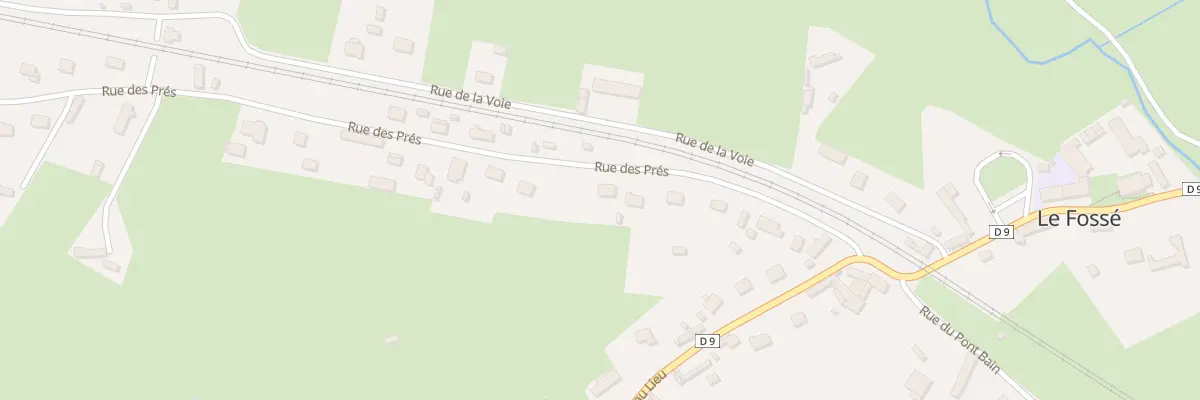 Plan du 21 Rue des Prés - le Fossé à Forges-les-Eaux