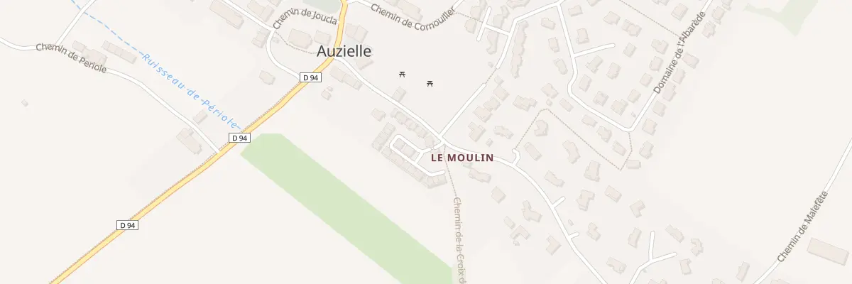 Plan du 6B Che du Caoulet à Auzielle