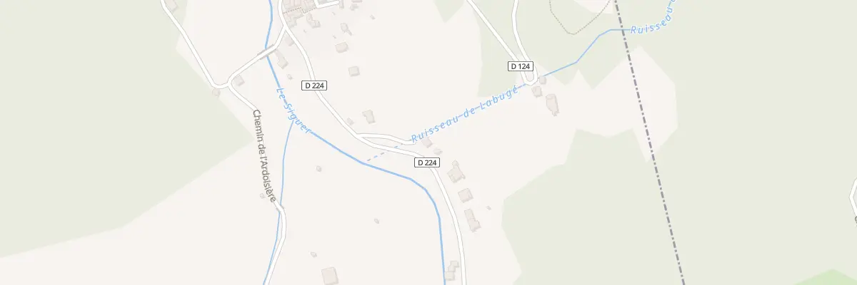 Plan du 153 Bexane à Siguer