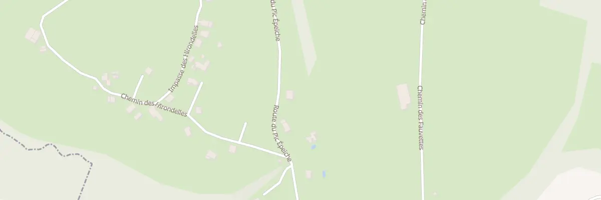 Plan du 1052 Rte Du Pic Épeiche à Malemort
