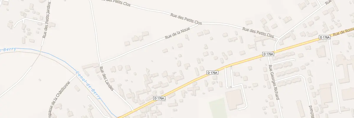Plan du 111A Rue de Romorantin à Selles-sur-Cher