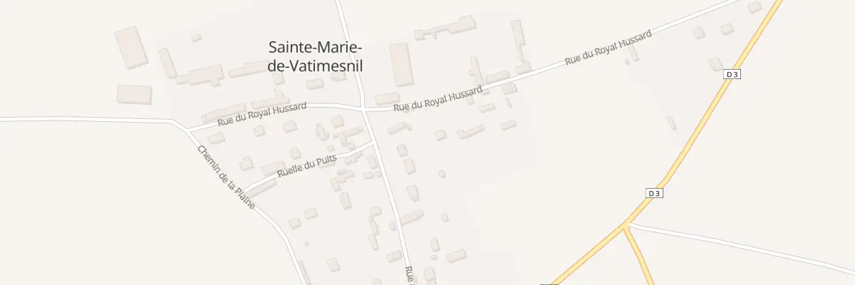 Plan du 2B Rue de l’Eglise à Sainte-Marie-de-Vatimesnil
