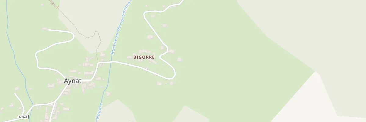Plan du 135 Peyro Mazou à Bédeilhac-et-Aynat