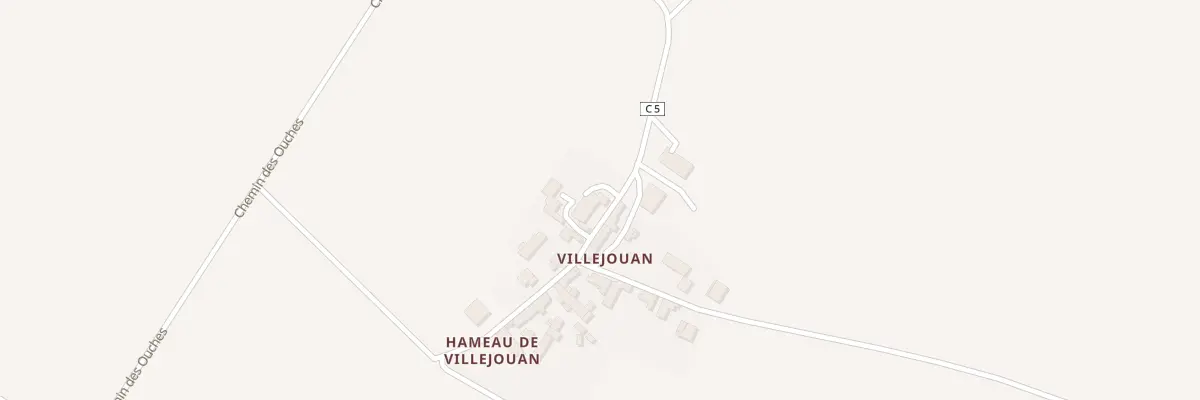 Plan du 2 Villejouan à Cravant