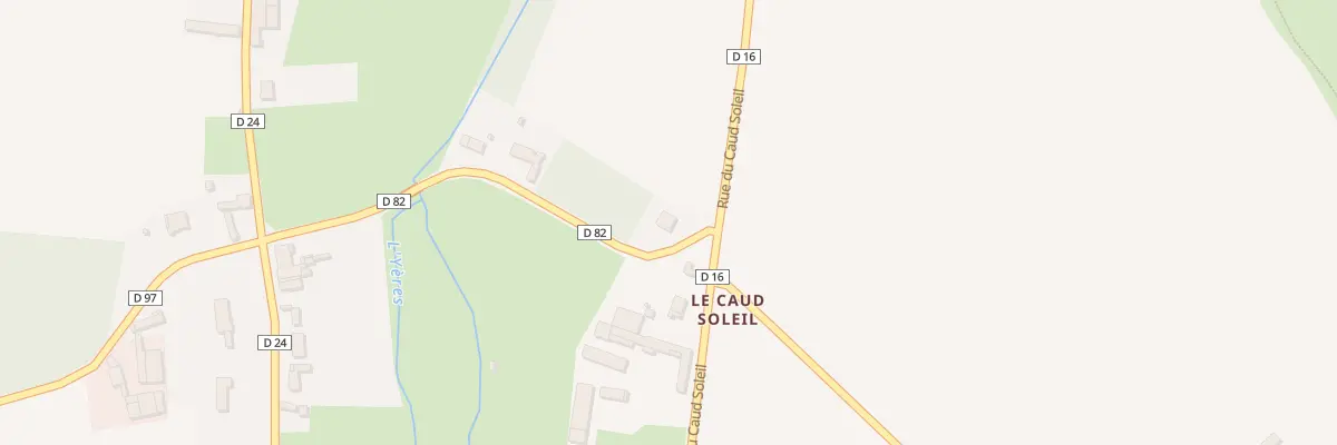 Plan du 31 Rue de l’Yeres à Villers-sous-Foucarmont
