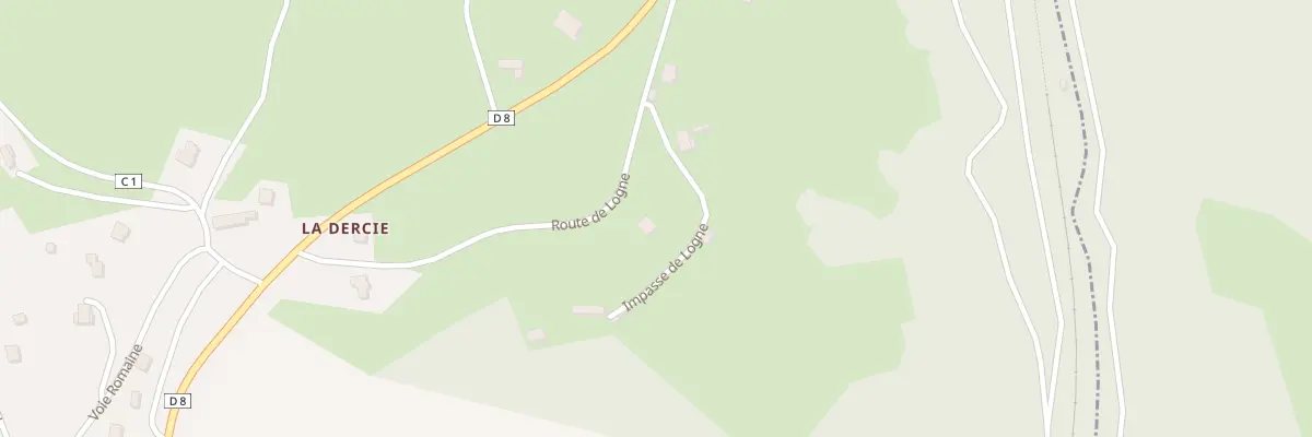 Plan du 280 Rte De Logne à Jugeals-Nazareth