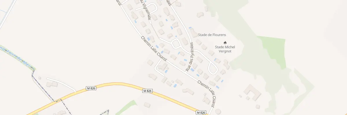 Plan du 16 Rue du Vignemale à Flourens