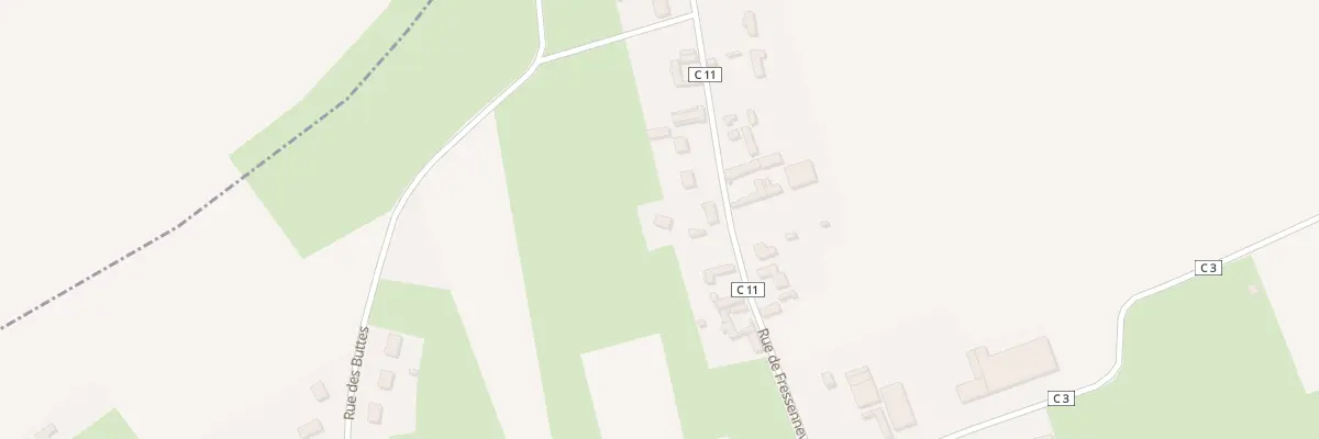 Plan du 11B Rue de Fressenneville à Buigny-lès-Gamaches