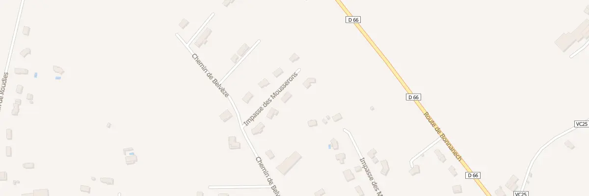 Plan du 102 Imp des Mousserons à Monclar-de-Quercy