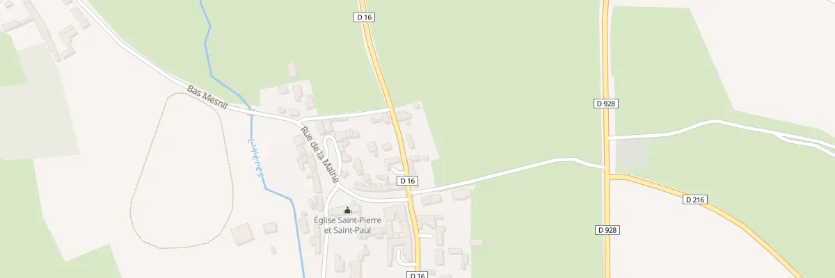 Plan du 14 Le Bourg à Fallencourt