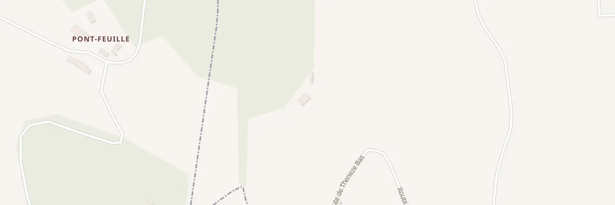 Plan du 5244 Theneze à La Croisille-sur-Briance