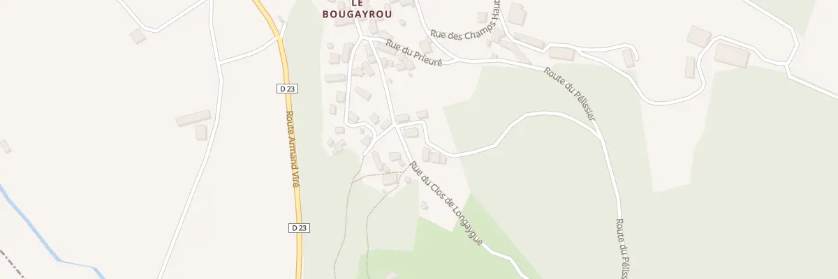 Plan du 5150 Le Bougayrou à Lacave