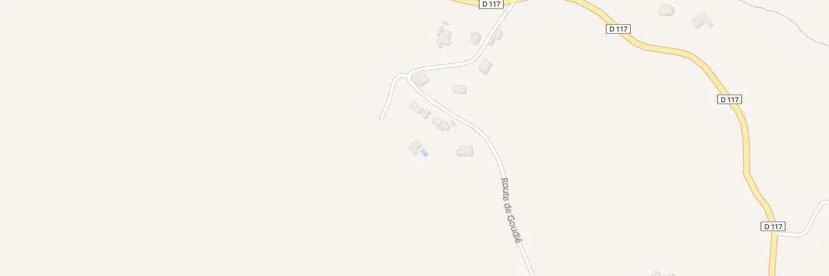 Plan du 5004 Che de Goudié à Cos