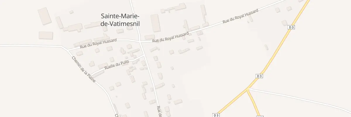 Plan du 26 Rue du Royal Hussard à Sainte-Marie-de-Vatimesnil