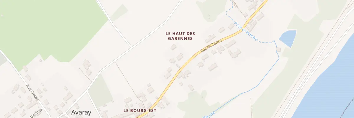 Plan du 1B Rue du Tertre à Avaray