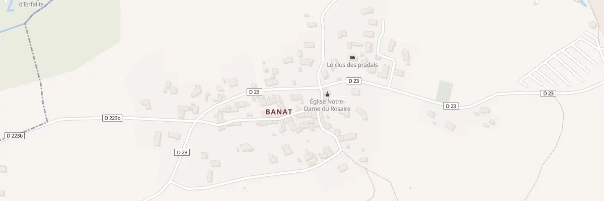 Plan du 26 Banat à Tarascon-sur-Ariège