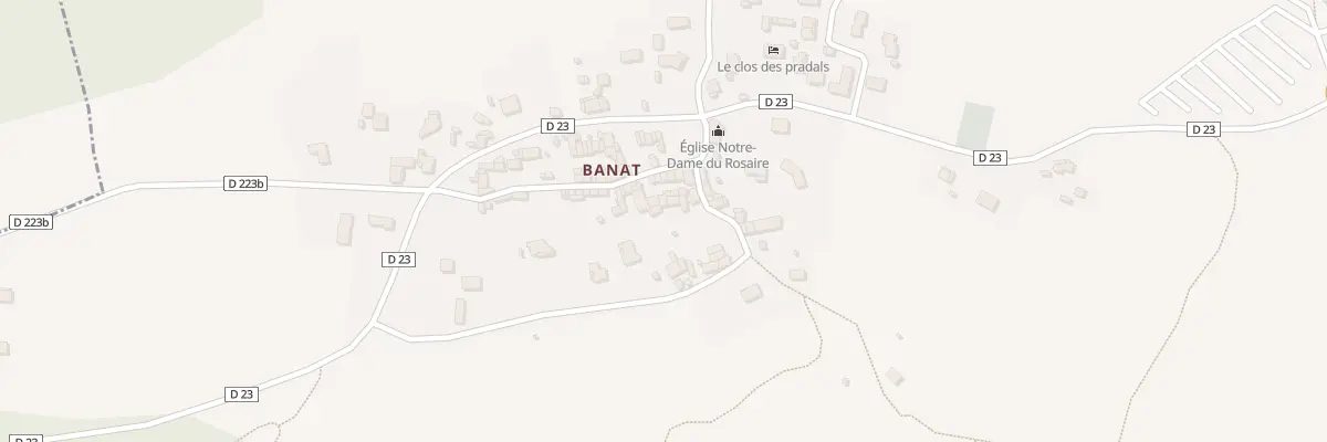 Plan du 72 Banat à Tarascon-sur-Ariège