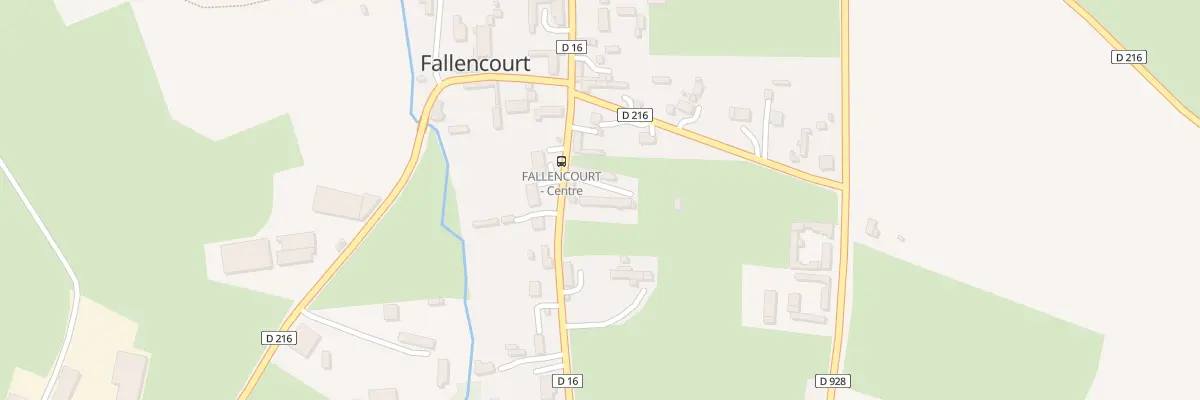 Plan du 36 Le Bourg à Fallencourt