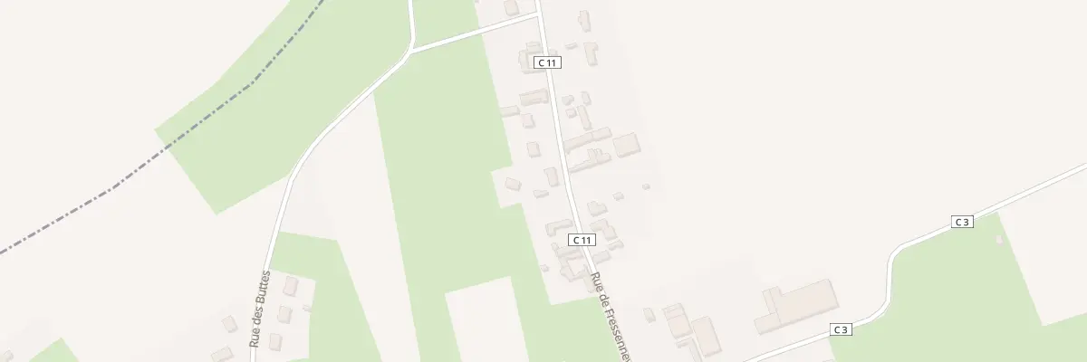 Plan du 11 Rue de Fressenneville à Buigny-lès-Gamaches