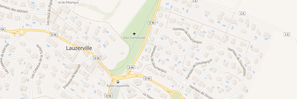 Plan du 8 Lot Hameau de Doumenjou à Lauzerville