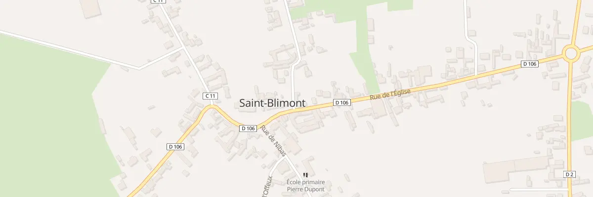 Plan du 7 Rue de l’Église à Saint-Blimont