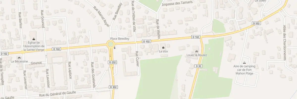 Plan du 163 Av de la Plage à Fort-Mahon-Plage